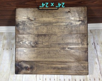 Reclaimed Wood Blank Canvas/ 24" x 24"/ Make Your Own Sign/ Blank Pallet Wood Sign/ Blank Wood Sign/ Distressed Blank Wood Sign