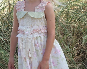 ReadyTo Ship! Girls/Toddler Adorable Shabby Chic,vintage, toddler,girls dress sizes12m,2t,3t,4t,5t,6t,7t,8