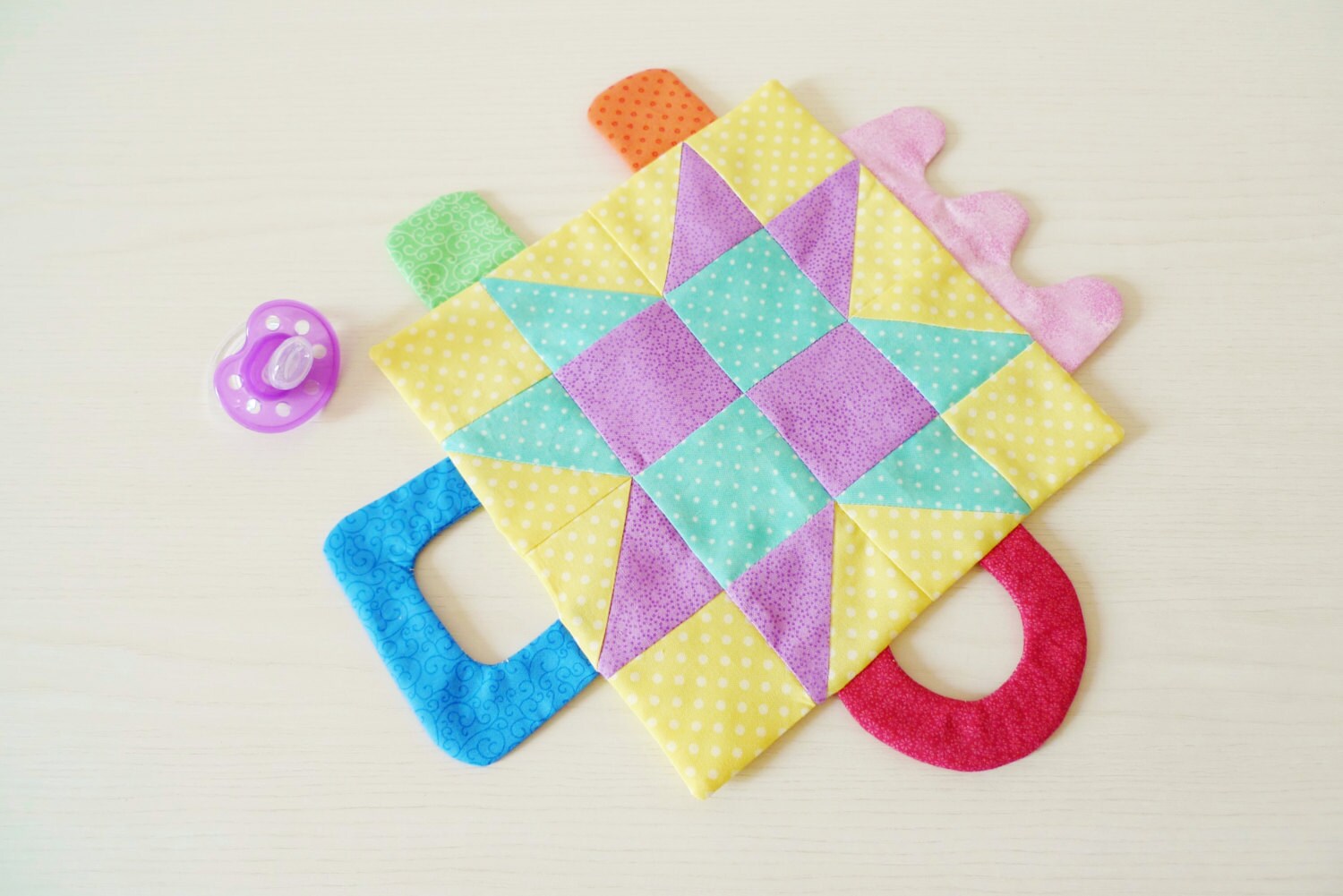 taggie toy PDF sewing pattern Busy Baby soft toy pattern