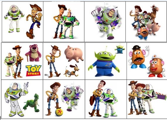 toy story temporary tattoos