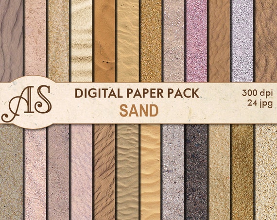 Digital Sand Paper Pack 24 printable Digital Scrapbooking