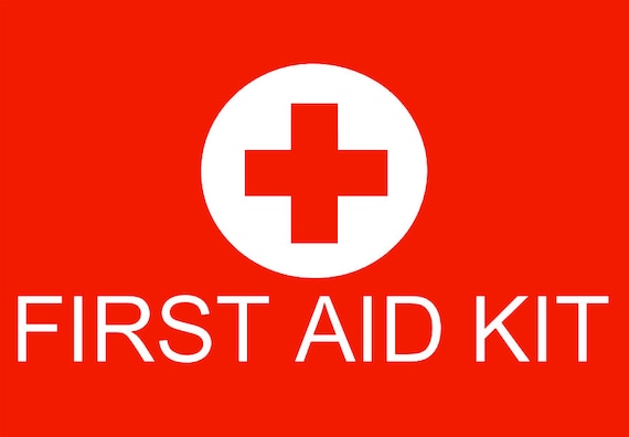 First Aid Kit Decal