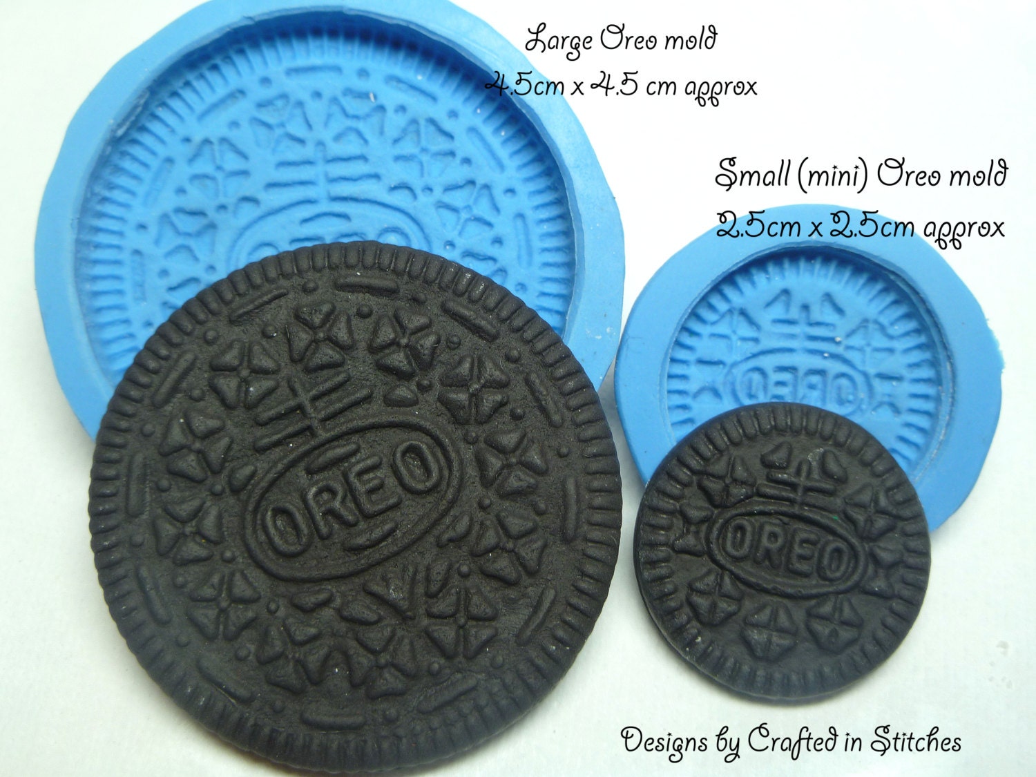 oreo cookie biscuit silicone push mould mold craft mold for oreo cookie biscuit silicone push mould mold craft mold for