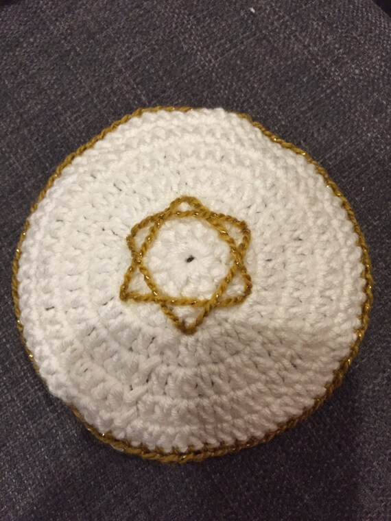 Cotton Baby Boy Yarmulke/Kippah/Kippa Crochet for by IslaBands