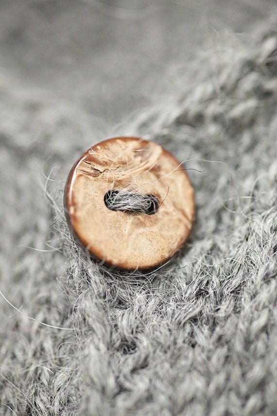 SALE 40% OFF Grey popcorn vest / Knitted bobble vest / Knitted