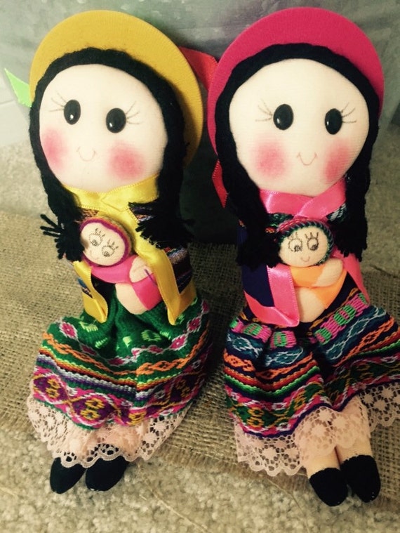 antique peruvian dolls