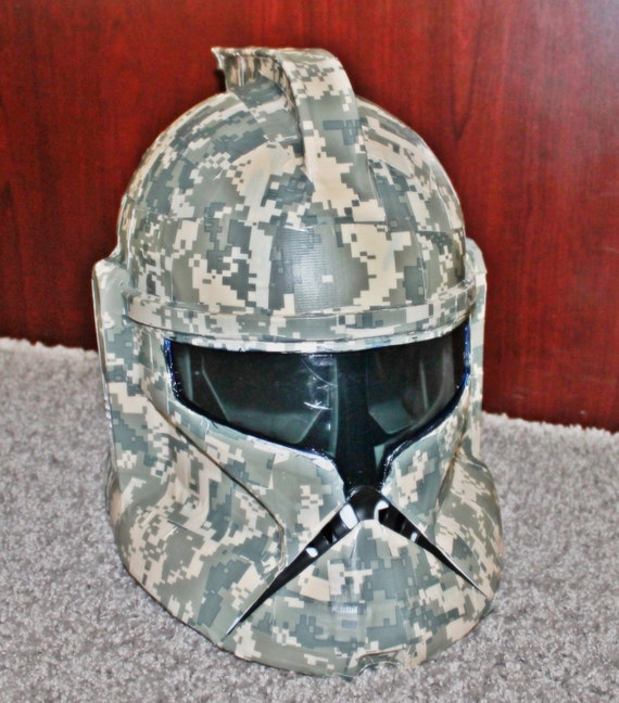 camo clone trooper helmet