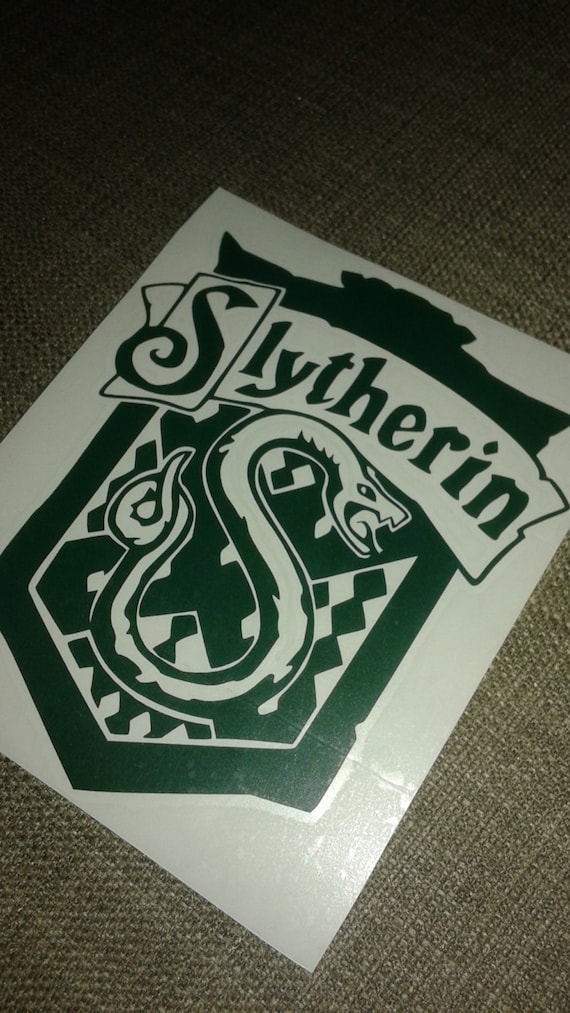 Download Slytherin Decal 5 inch House Crest Hogwarts by FandomAlley