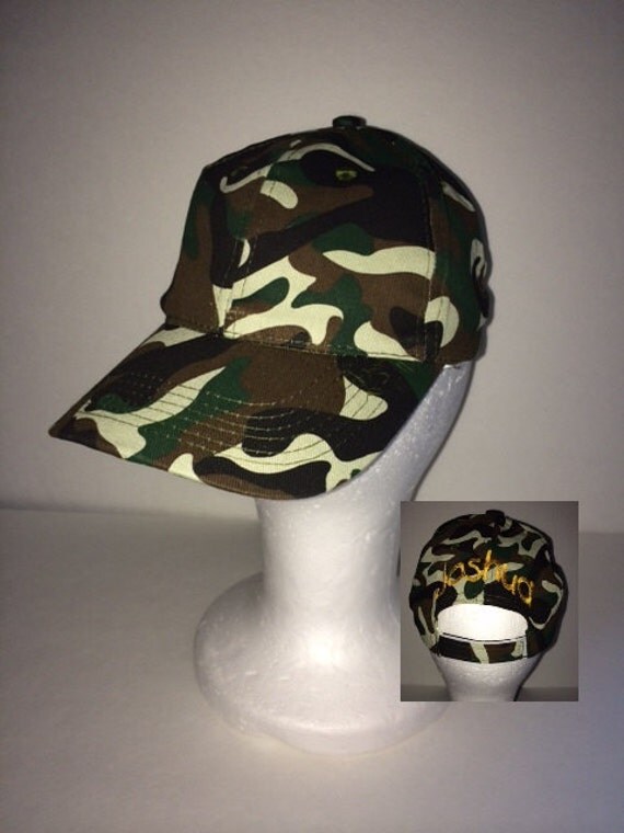 Kids Camo Camouflage Baseball Cap Hat Summer Camp Birthday