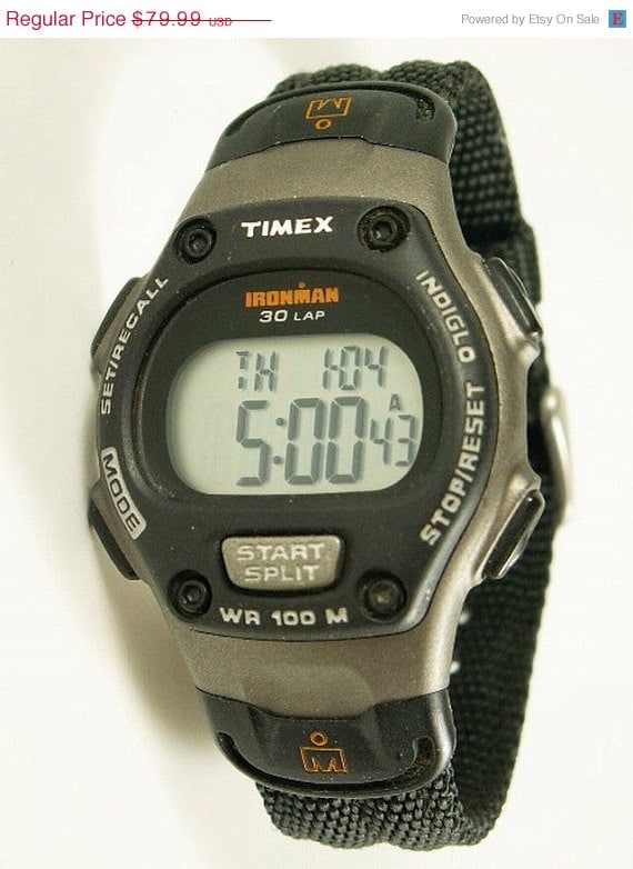 timex ironman indiglo watch
