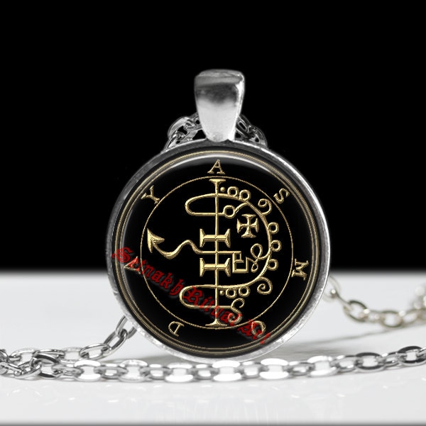 32 ASMODAY / ASMODEUS demon seal pendant Goetia sigil