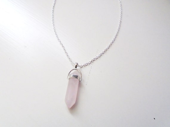 Quartz Pendant Necklace