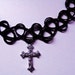 Cross Tattoo Choker