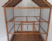 Bird Cage Wooden Handmade Bird Cage Wooden Handmade