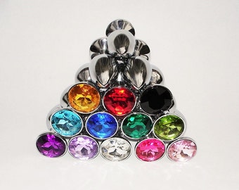 Butt Plug SMALL (BEGINNER) PLUG Anal Plug Sex Toy Plugs Jeweled Butt Plug Metal Butt Plug Dildos Cosplay Mature Bdsm Toys bdsm plug Princess