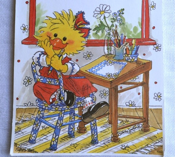 Stationery Writing Paper Pad Suzy's Zoo Duck