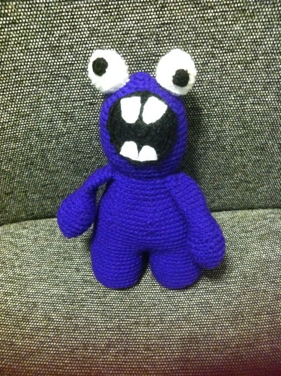 purple monster stuffed animal