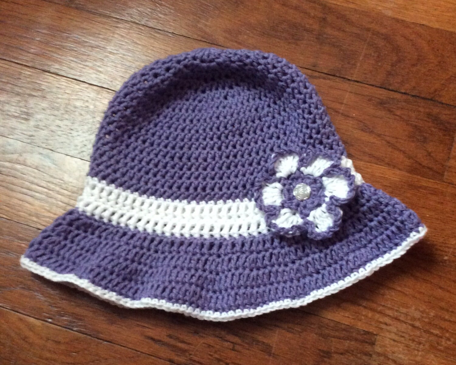 Fun in the Sun Hats crocheted Baby sun hat by NonnasHouseofCrochet