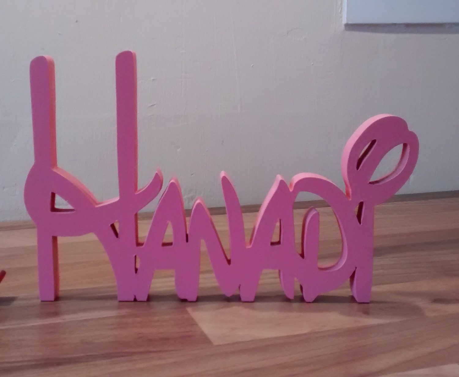 DISNEY STYLE wooden free standing name plaques/ signs/ word