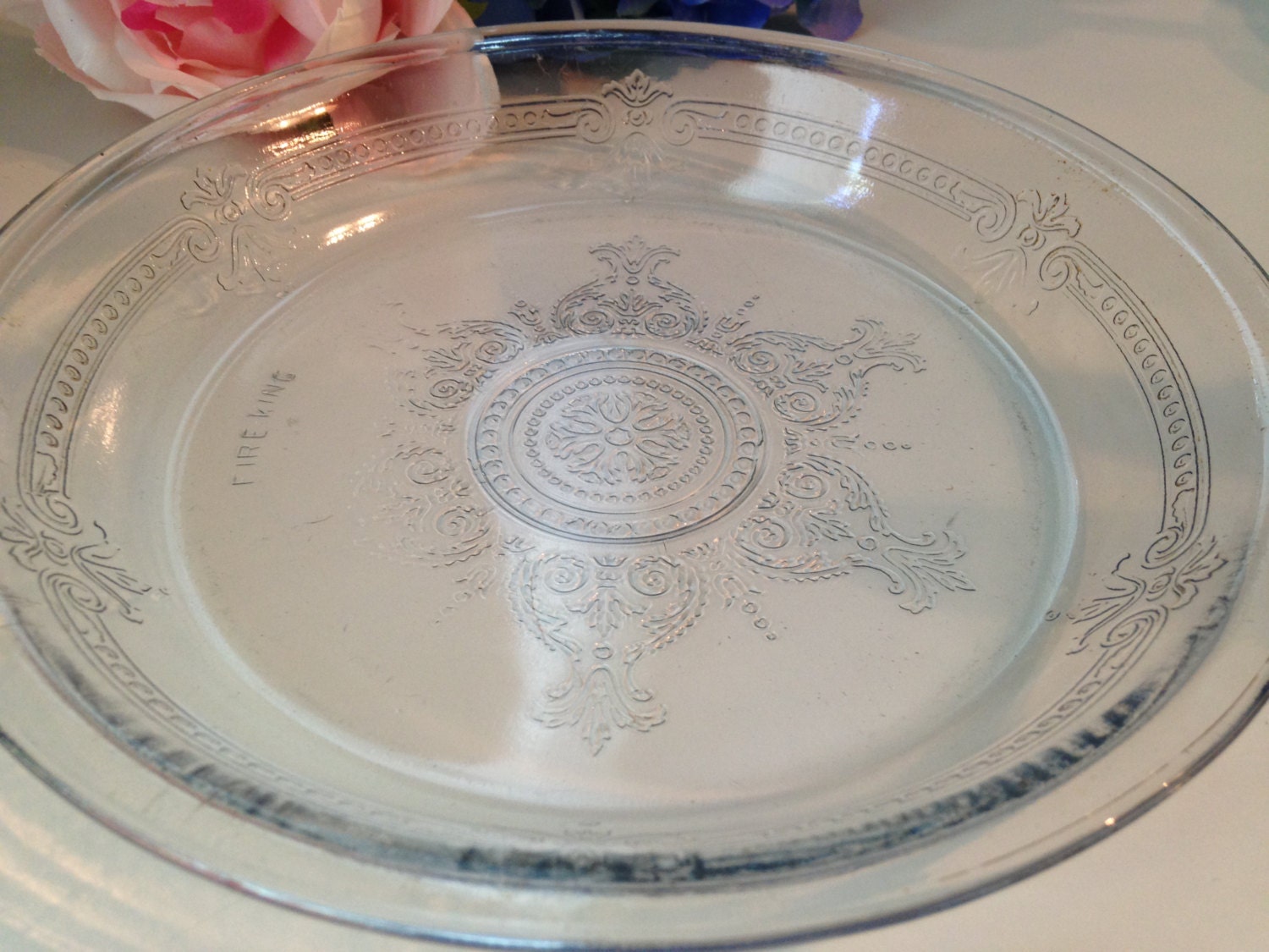 Fire king Pie Plate Fire King Philbe vintage pie plate pie