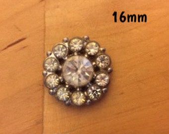 16mm sparkly wheel plug for stretched ears *vintage*
