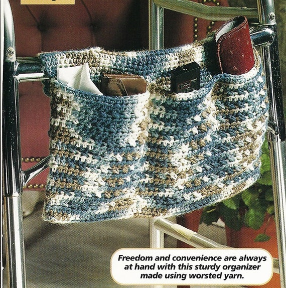 crochet walker tote bag pattern