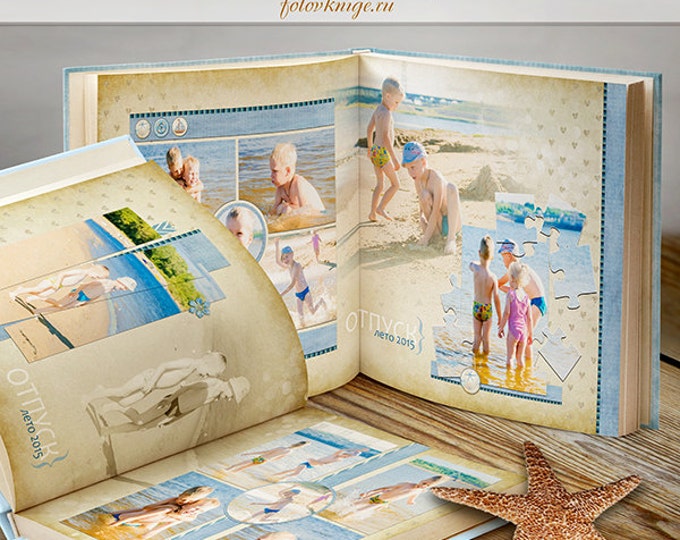 PHOTOBOOK - photo books in the scrapbooking stale - Photoshop Templates for Photographers. 12x12 Photo Book/Album Template