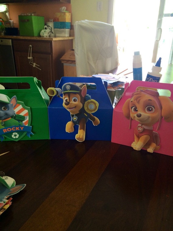 Paw Patrol Treat Boxes