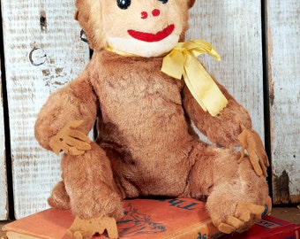 stuffed monkeys from the 1960s