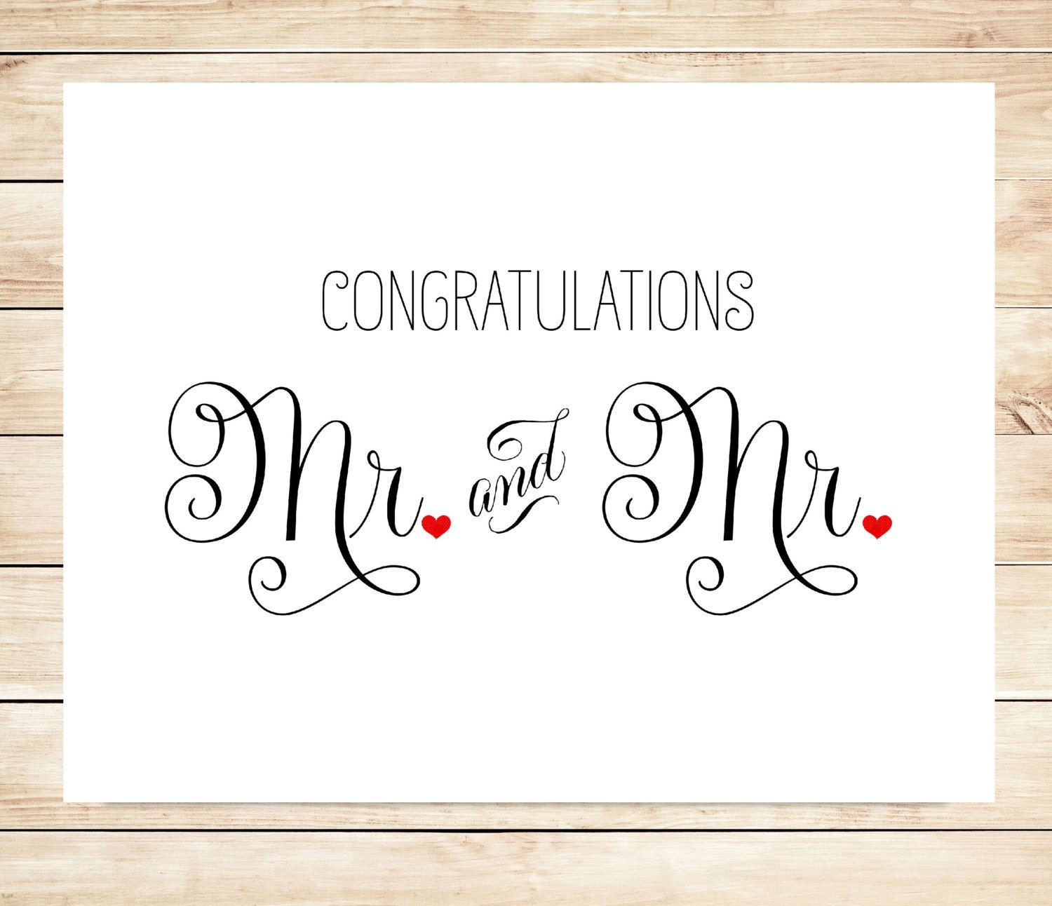 Get Free Printable Wedding Cards Congratulations Pics