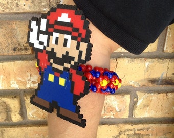 Mario Perler 3D Kandi Cuff