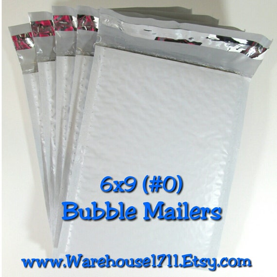 15 Poly Bubble Mailers/Size6x9 0/Packing by Warehouse1711 on Etsy