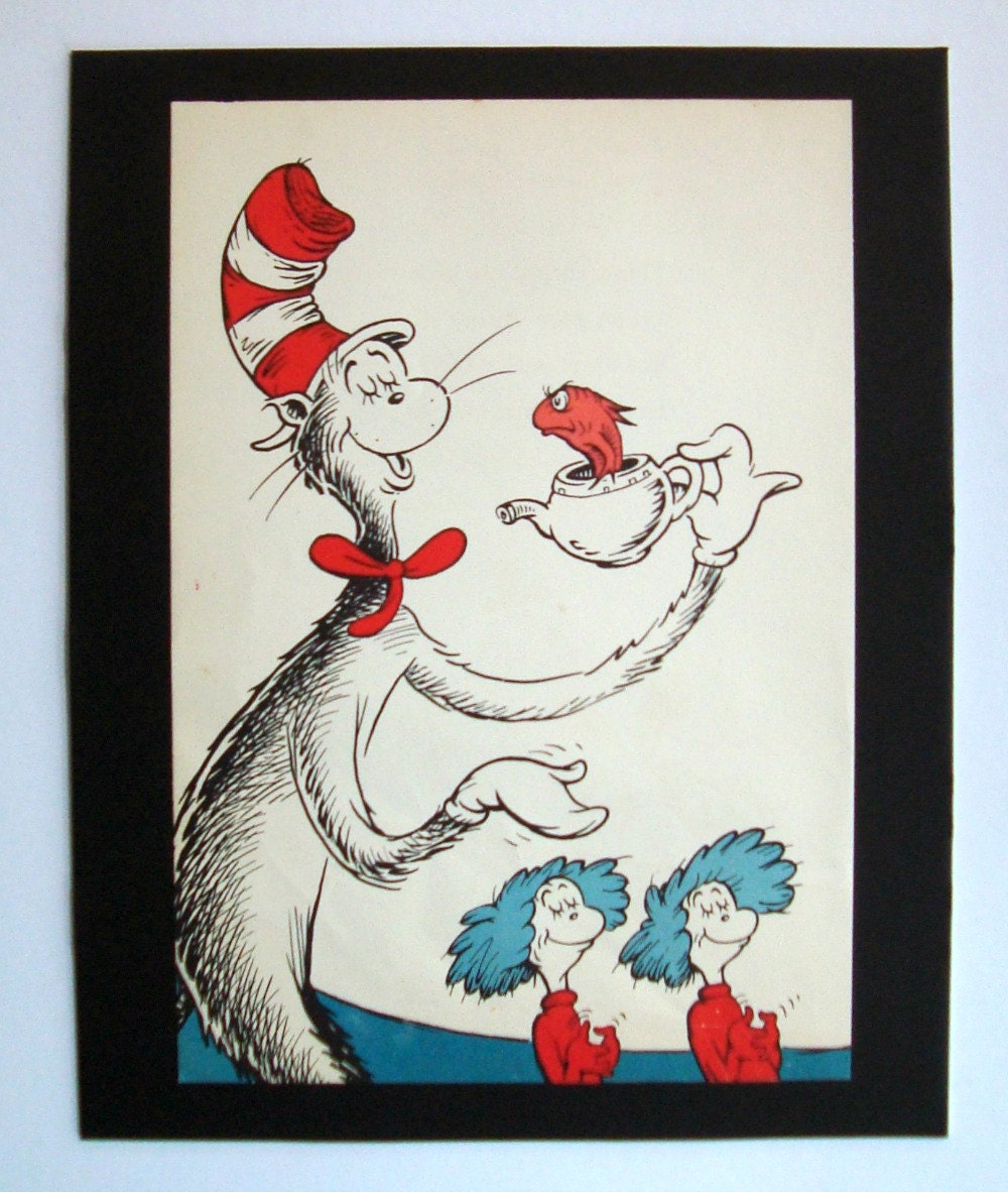 Dr. Seuss Book Cover Art