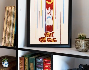 Speed Racer Mach 5 Graphic Poster