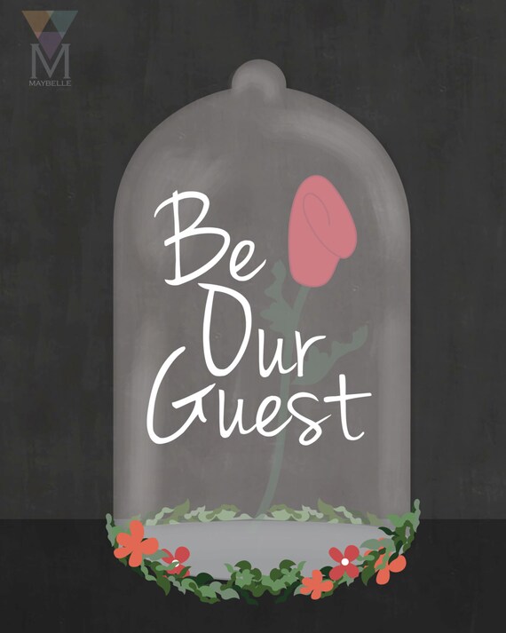 Items similar to Be Our Guest Wedding Sign - DIGITAL DOWNLOAD - guest ...