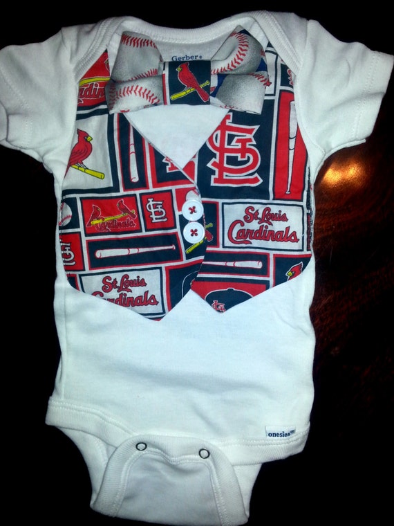 Baby Boy St. Louis Cardinals Baseball Outfit by TarteLabelCouture