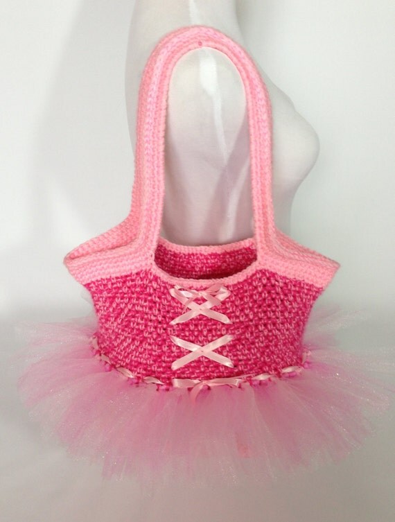 Crochet Pattern Ballet Bag | items similar to crochet ballet dance bag on etsy Crochet Pattern Ballet Bag | items similar to crochet ballet dance bag on etsy