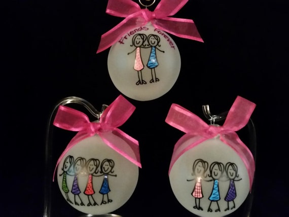 friends personalized ornament best friends by friends personalized ornament best friends by