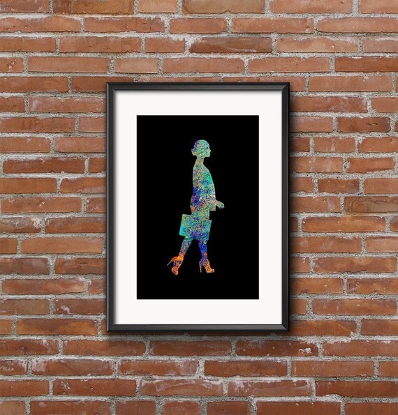 Wall hanging / Printable art / Digital print by Owlartanddesign