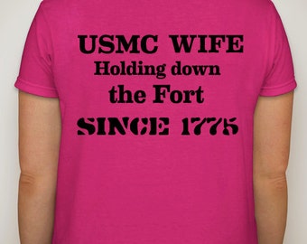 marine corps wife shirts