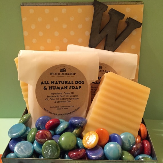 All Natural Dog & Human Soap by WilhiteAcresSoapLLC on Etsy