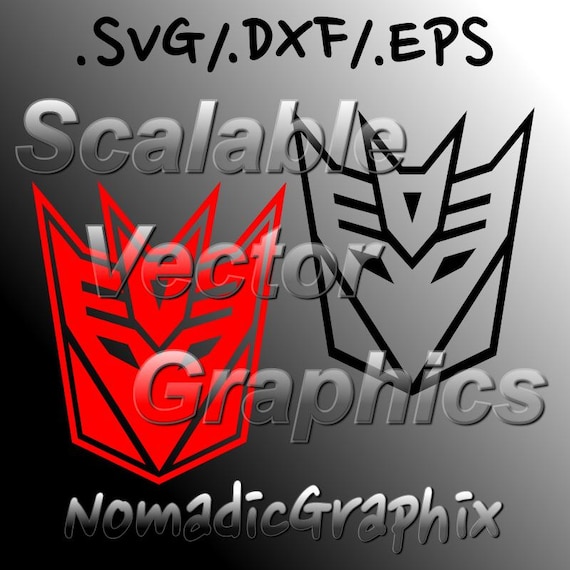 Transformers Decepticons 2 Vector Designs Cut Files SVG