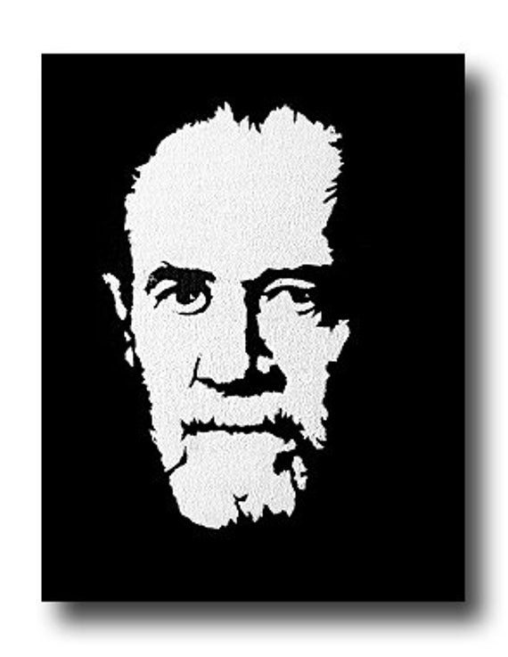 IN STOCK SALE Canvas 8 x 10 Iconic George Carlin