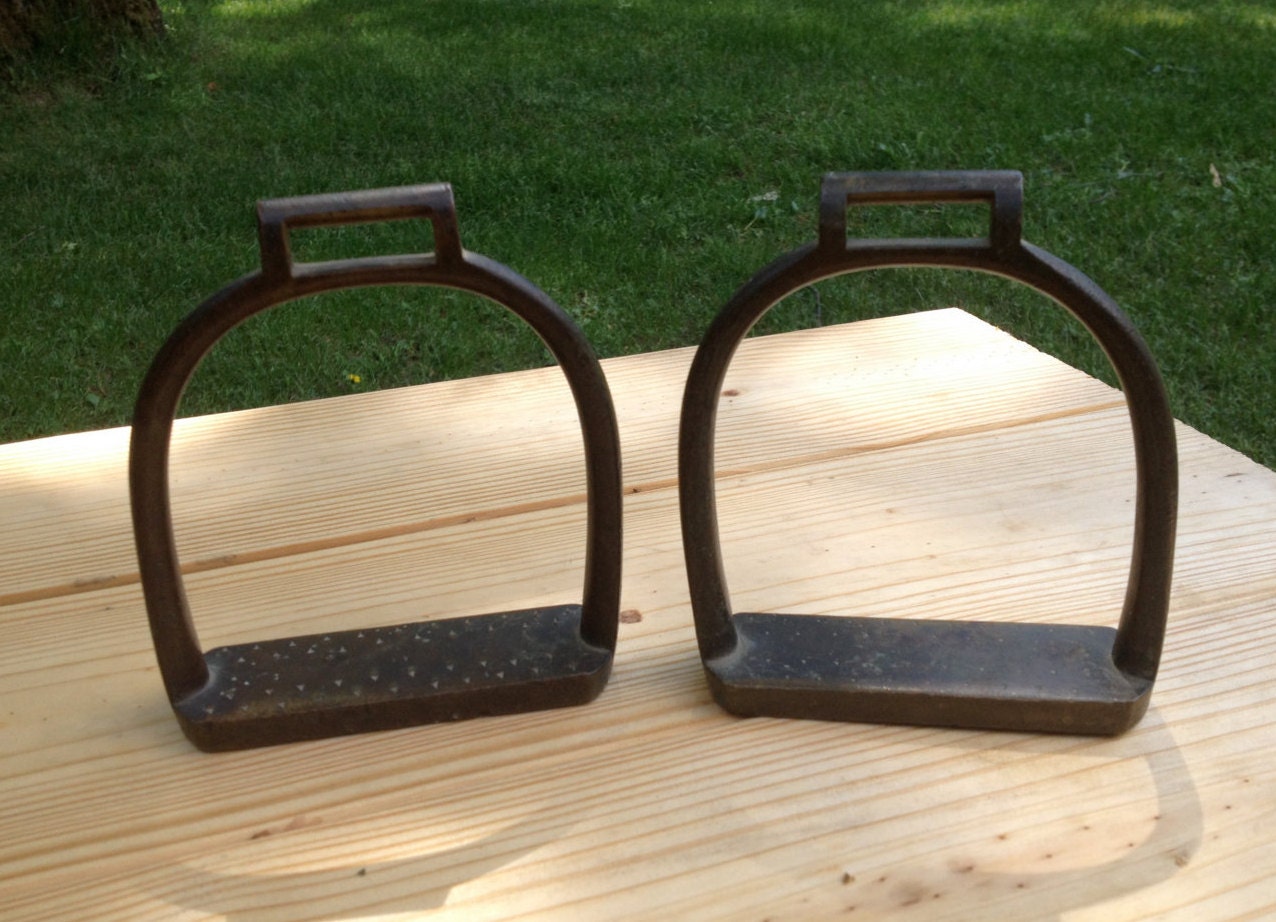 US Civil War Brass Artillery Stirrups