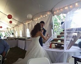 Five Tier Cupcake Stand- Weddings/Parties