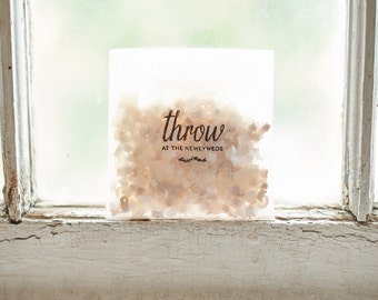 Wedding Confetti Bags // The Agnes
