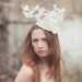White Butterfly Hat
