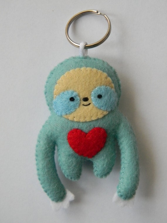 ty sloth keychain