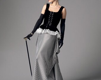 Historical Costume Pattern - Misses Corset and Skirt - Butterick B5969- New Uncut US Sizes: 6 -8 -10 -12 -14 or 14 -16 -18 -20 -22