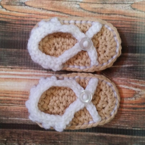 Newborn baby sandals-Roman sandals by CrowesNestStitchery on Etsy